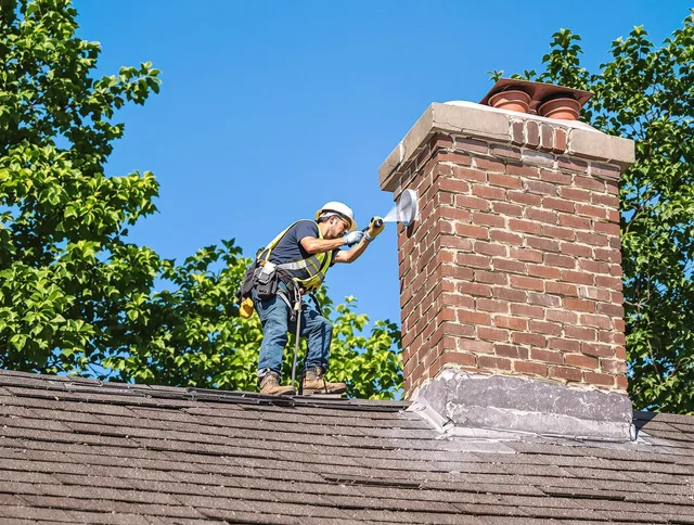 Seal Beach Chimney Sweep performing an inspection with advanced tools in Seal Beach, CA