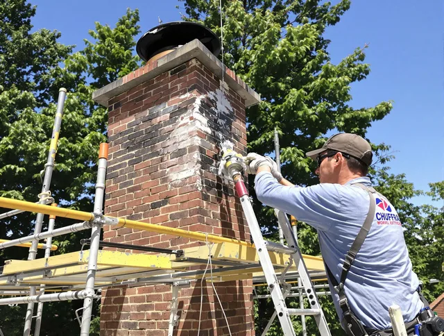Structural chimney repair by Seal Beach Chimney Sweep in Seal Beach, CA