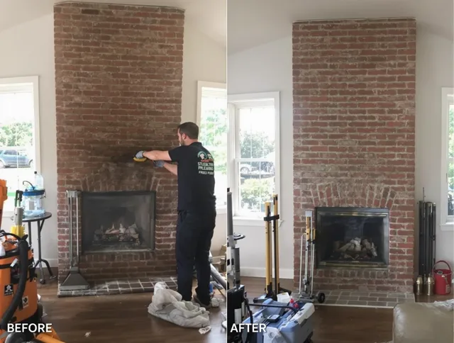 Finished chimney sweeping service by Seal Beach Chimney Sweep in Seal Beach, CA