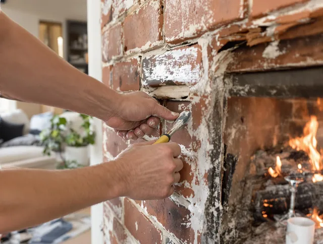 Routine fireplace repair by Seal Beach Chimney Sweep in Seal Beach, CA